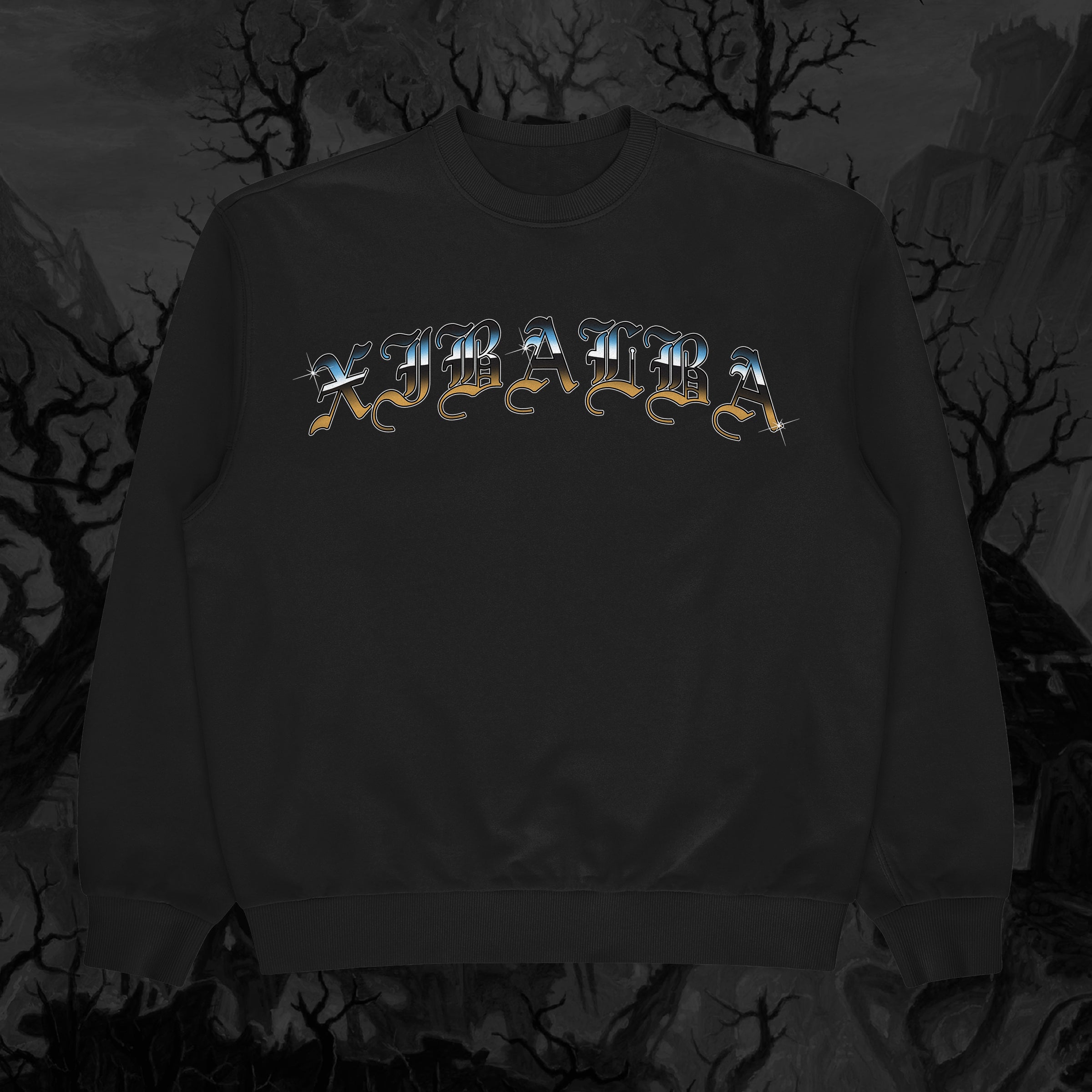 "CHROME" CREWNECK SWEATSHIRT