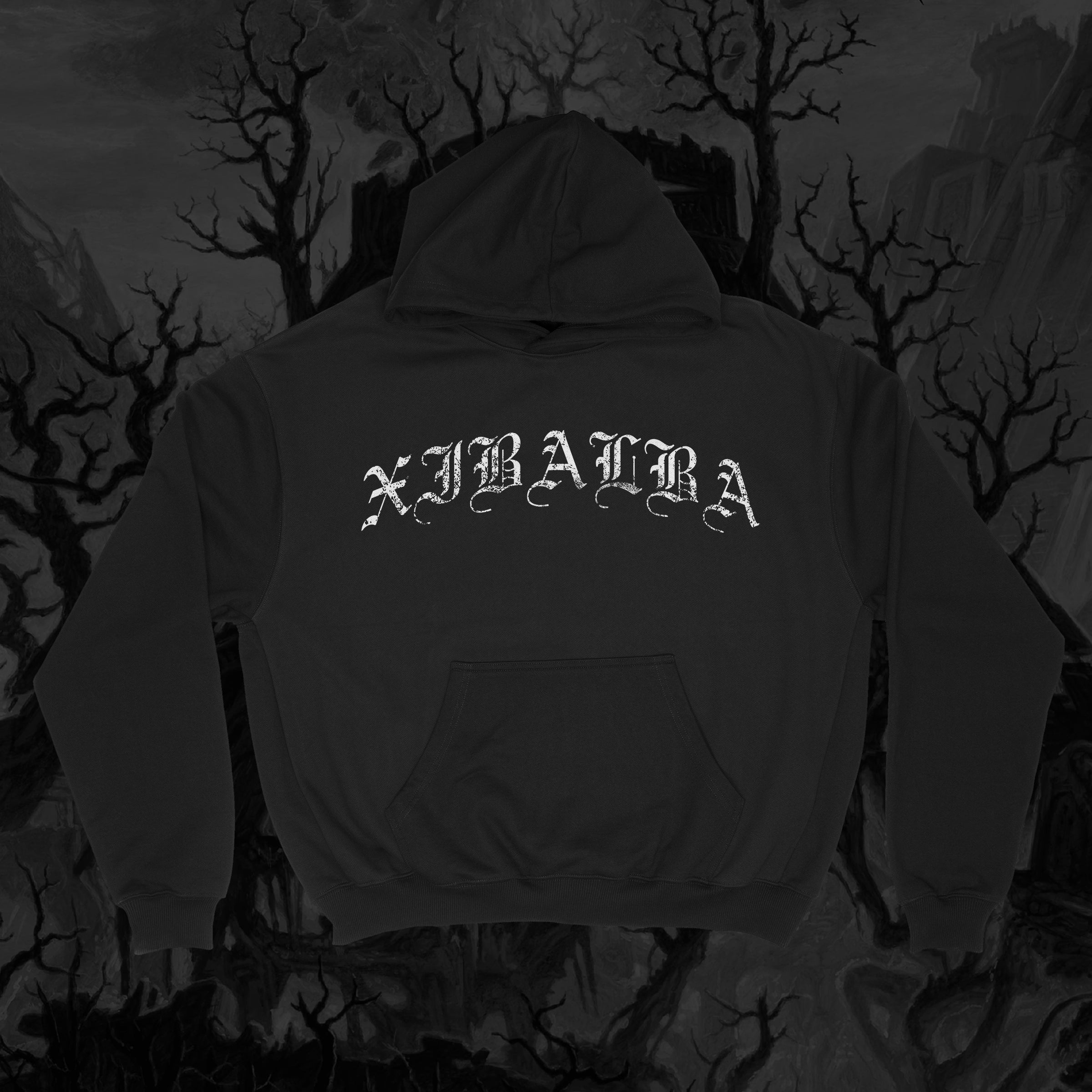 "SYMPATHY FOR NONE" HOODED SWEATSHIRT